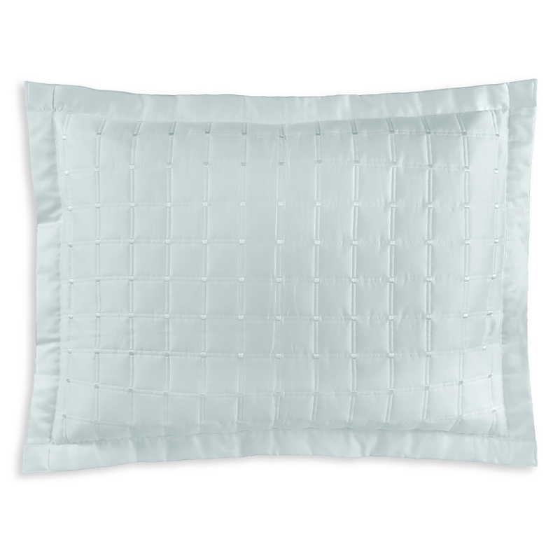 Dea Luxury Linens Dea Palm Beach Minerva Standard Sham In Gray
