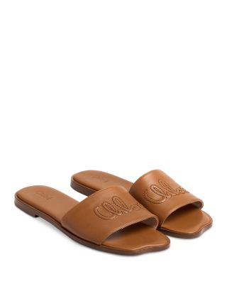 Chloé Women's Flower Slide Sandals | Bloomingdale's