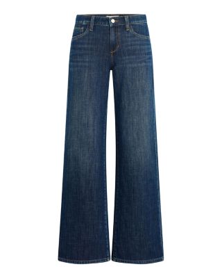 The Lou Lou Low Rise Wide Leg Jeans in Home Girl
