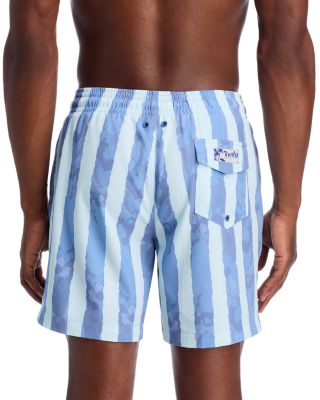 Sano Abstract Stripe  6.5&amp;quot; Swim Trunks