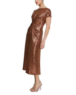 Luce Disco Jersey Midi Dress