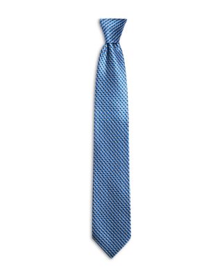 Geometric Link Silk Tie - Exclusive