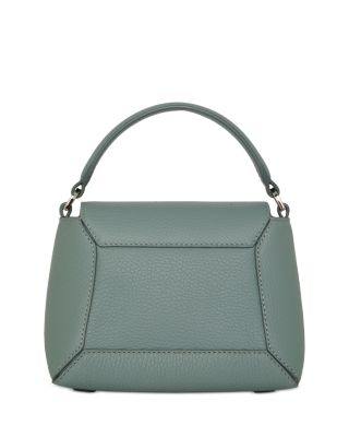 Mosaic Nano Leather Top Handle Bag