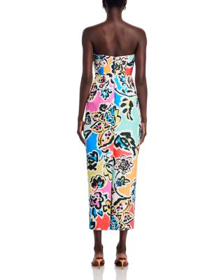 Orion Rainbow Oasis Jacquard Dress