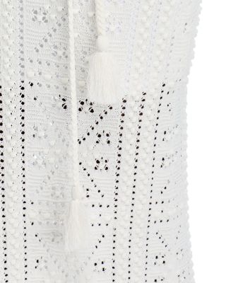 Bubble Pointelle Knit Midi Dress