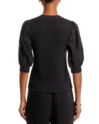 Kaleigh Mixed Media Tee