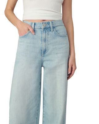 Petites The Mia High Rise Wide Leg Jeans in Breathless