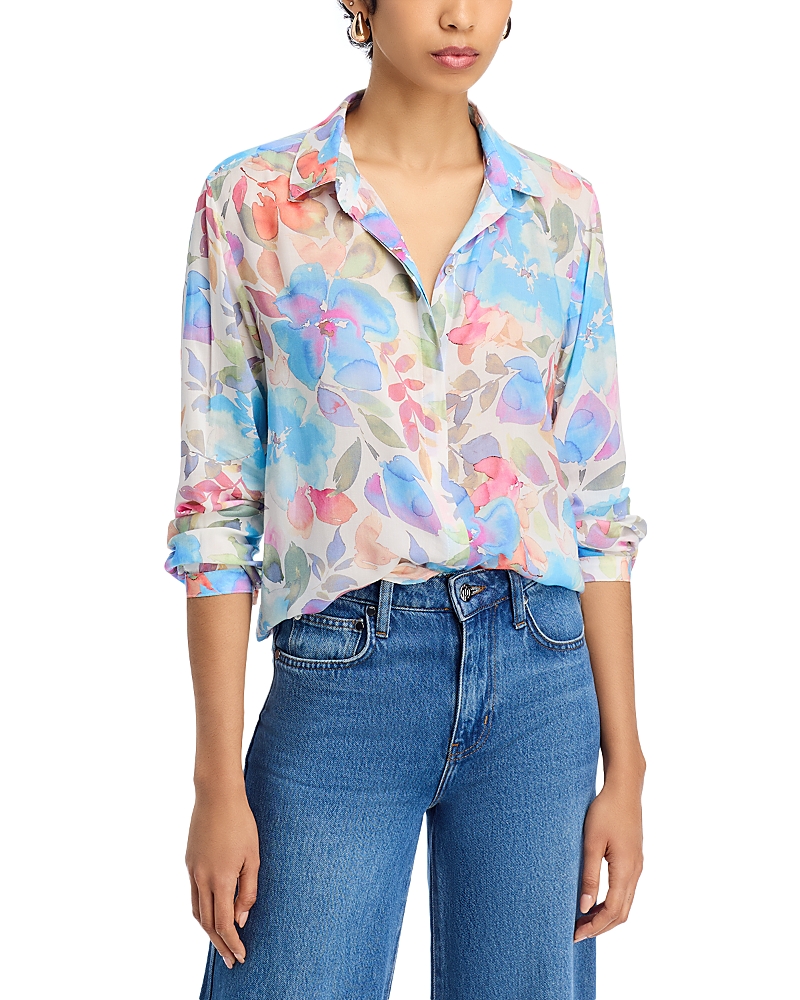 Bella Dahl Floral Button-up Shirt