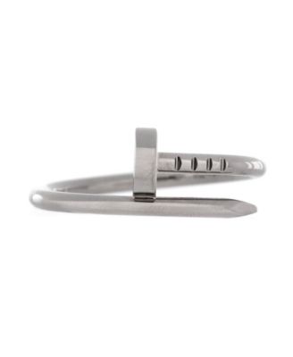 Pre-Owned Cartier - Small Juste un Clou Ring 18K White Gold