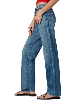 The 90s Niki High Rise Straight Jeans in Aglow