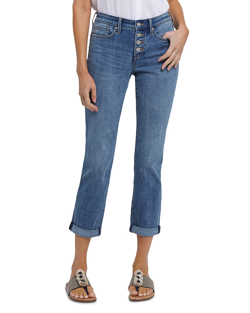 Nydj Sheri High Waist Cuff Hem Ankle Jeans