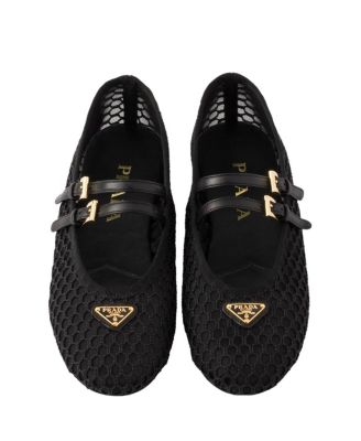  Women's Mesh Fabric Ballerinas