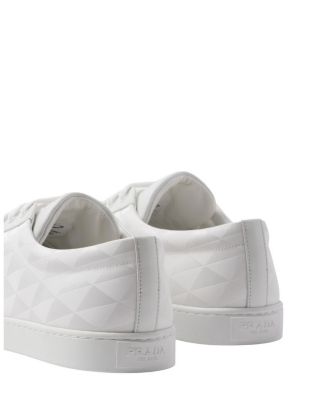 Men's Leather and Re-Nylon Sneakers