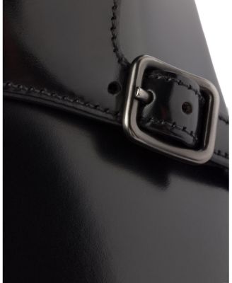 Men's Brushed Leather Double Monk Strap Shoes