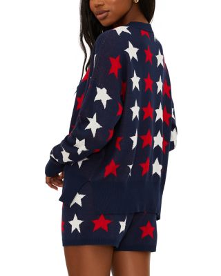 Callie Star Print Sweatshirt