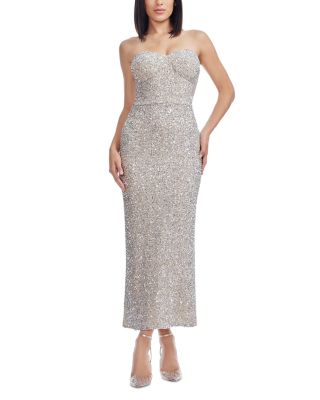 Vada Embellished Midi Dress