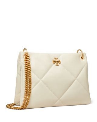 Small Kira Diamond Quilted Leather Shoulder Bag