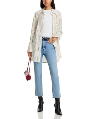 The Pencil High Rise Ankle Slim Jeans in Springs