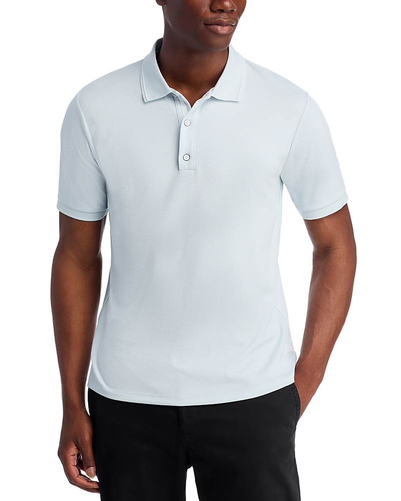 Rag & Bone Tech Pique Short Sleeve Polo Shirt