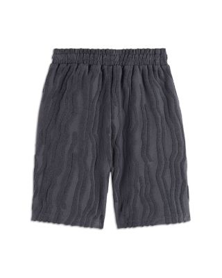 Boys' Mid Length Towelling Jacquard Shorts - Little Kid, Big Kid