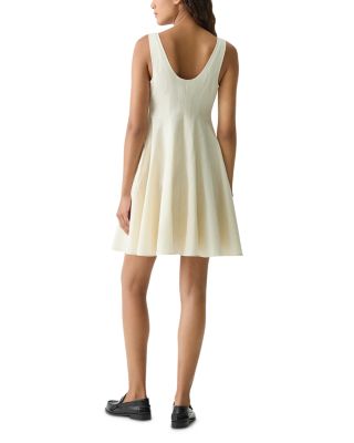 Sleeveless Poplin Mini Dress