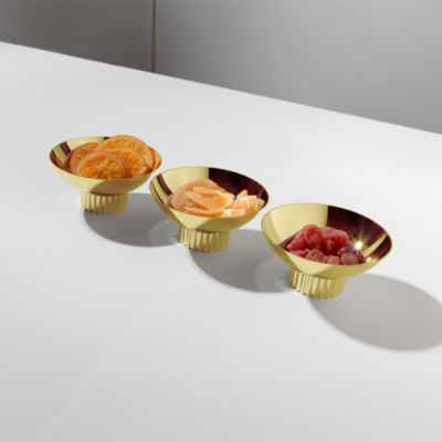 Striations Trio Bowls, Set of 3