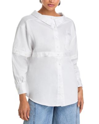 Multi Button Broken Shirt