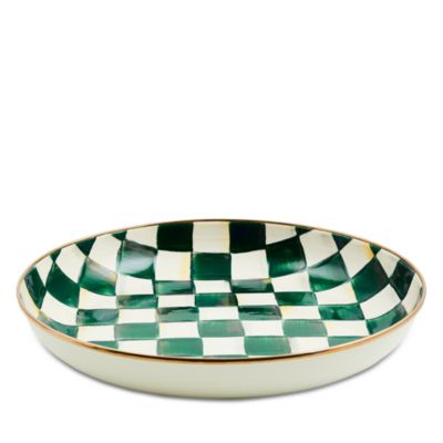 Emerald Check Abundant Bowl