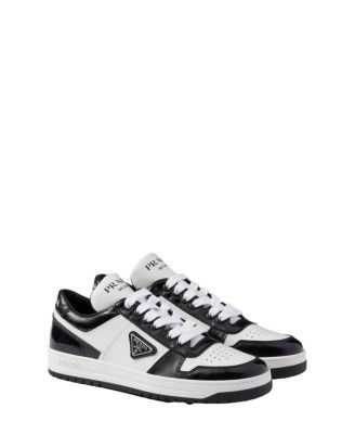 Prada - Women's Downtown Leather Sneakers