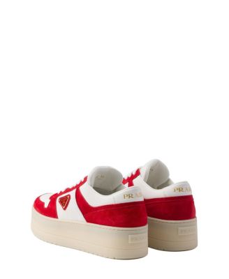  Women's Downtown Bold Nappa Leather and Suede Sneakers
