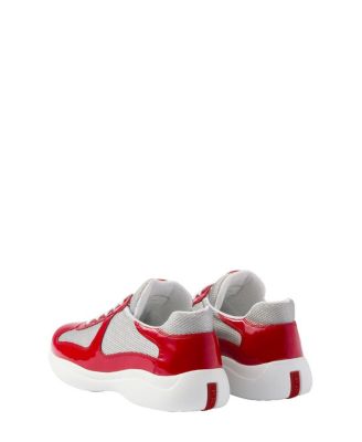  Women's America's Cup Biker Fabric Sneakers