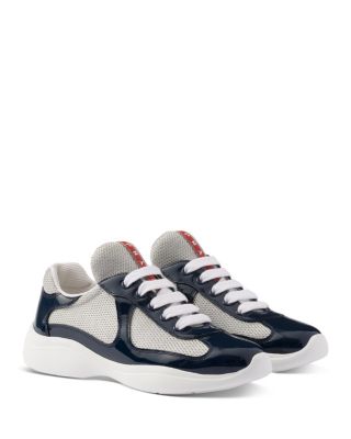  Women's America's Cup Biker Fabric Sneakers