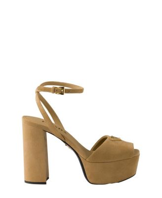 Women's Suede Platform Sandals