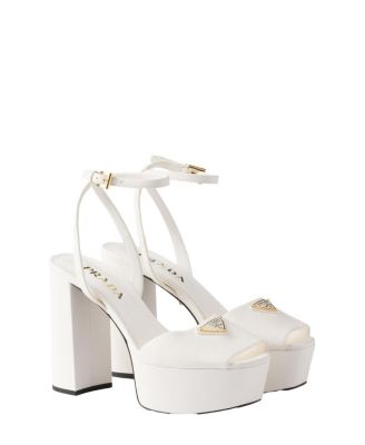  Women's Nappa Leather Platform Sandals