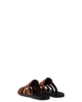  Men's Leather Fisherman Mules