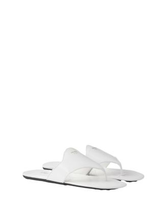 Women's Brushed Leather Thong Sandals