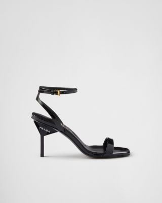  Women's Patent Leather High-Heeled Sandals