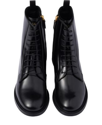  Women's Brushed Leather Ankle Boots