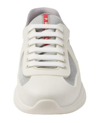 Men's America's Cup Soft Rubber and Bike Fabric Sneakers