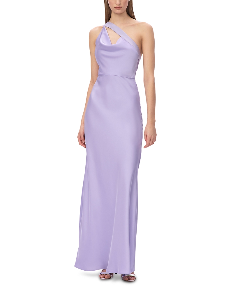 Herve Leger Vivian Satin Gown