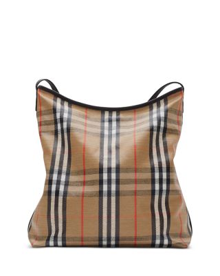SALE!! BURBERRY◆LL HIGHLANDS CROSSBODY◆8112160166995 Highlands Crossbody Bag in Sand - Women, Cotton, Linen