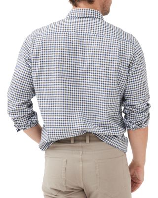 Gebbies Valley Cotton and Linen Plaid Shirt