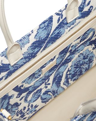 Barocco Athena Raffia Medium Tote Bag