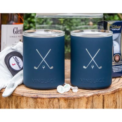 Golf Whiskey Glass, Set of 2