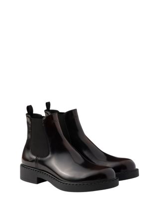 Men's Brushed Leather Chelsea Boots