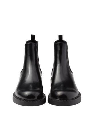 Men's Brushed Leather Chelsea Boots