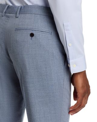 Mayer M&eacute;lange Solid Slim Fit Suit Pants in Soft Tailoring