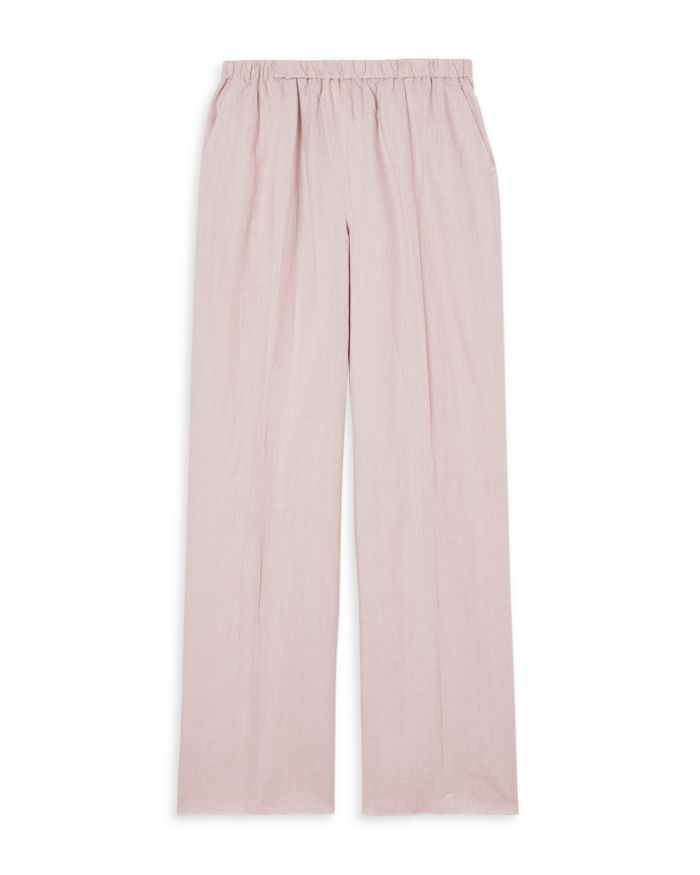 Uscita Linen Straight Leg Pants