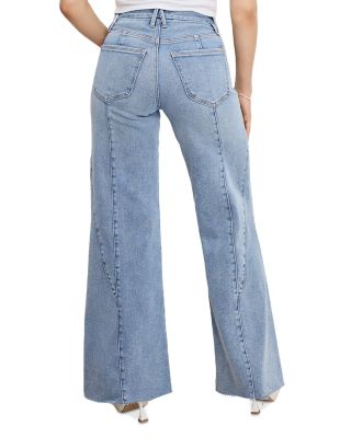 Good Petite Palazzo Jeans in Indigo957