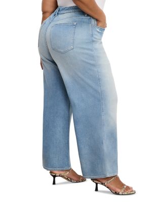Good Skate Wide Cropped Jeans in Indigo958